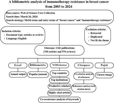 A bibliometric analysis of drug resistance in immunotherapy for breast cancer: trends, themes, and research focus